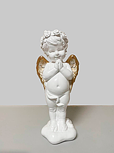 Ангел молящийся, гипс, 10*22 см