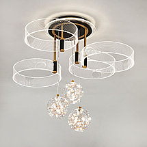 Потолочный светильник LED4U L1040-750 BK, фото 3