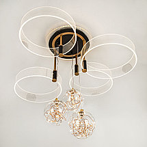 Потолочный светильник LED4U L1040-750 BK, фото 2