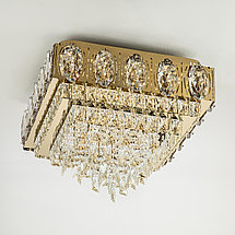 Потолочная люстра LED4U L9438-500-500 GD с функцией УД, фото 3