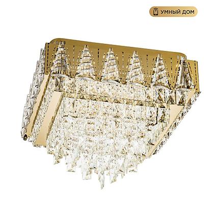 Потолочная люстра LED4U L9437-500-500 GD с функцией УД, фото 2