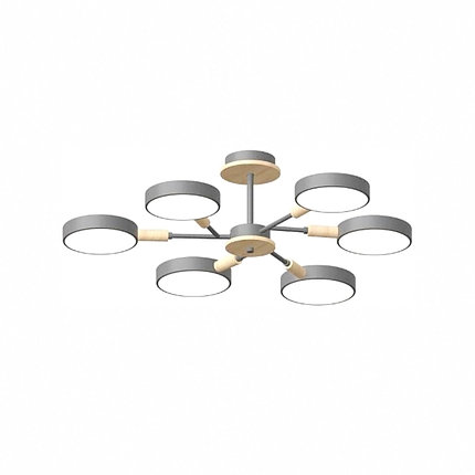 Потолочный cветильник LED4U L3218-740 GR, фото 2
