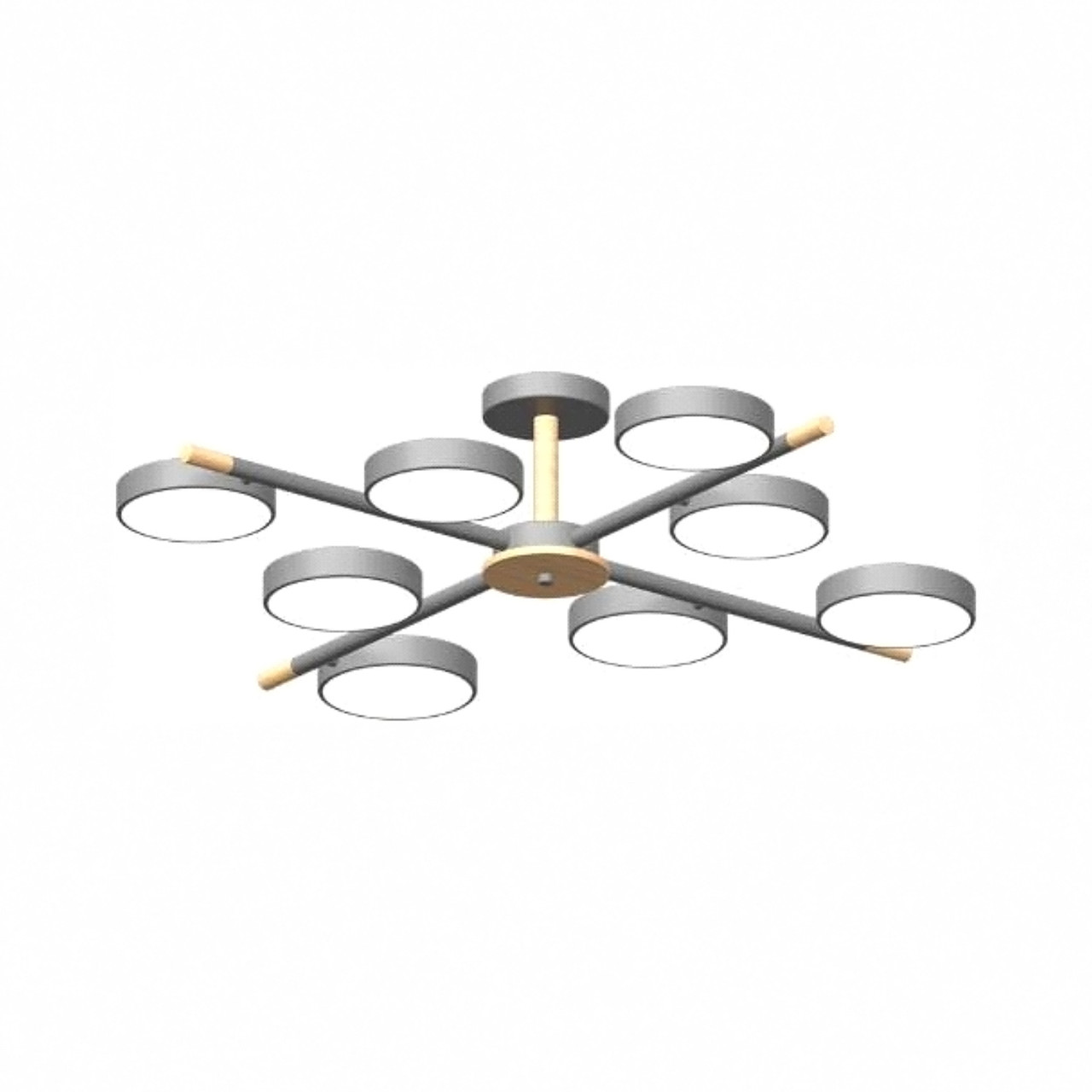 Потолочный cветильник LED4U L3209-860 GR