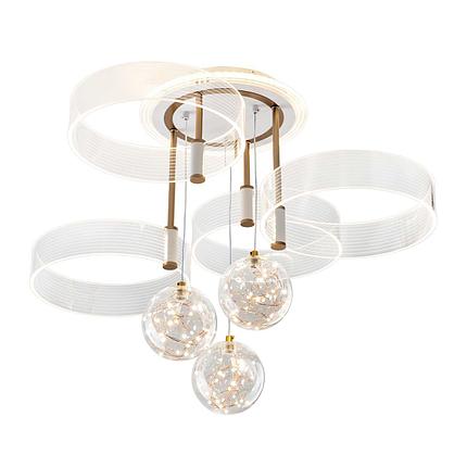 Потолочный cветильник LED4U L1040-750 WT, фото 2