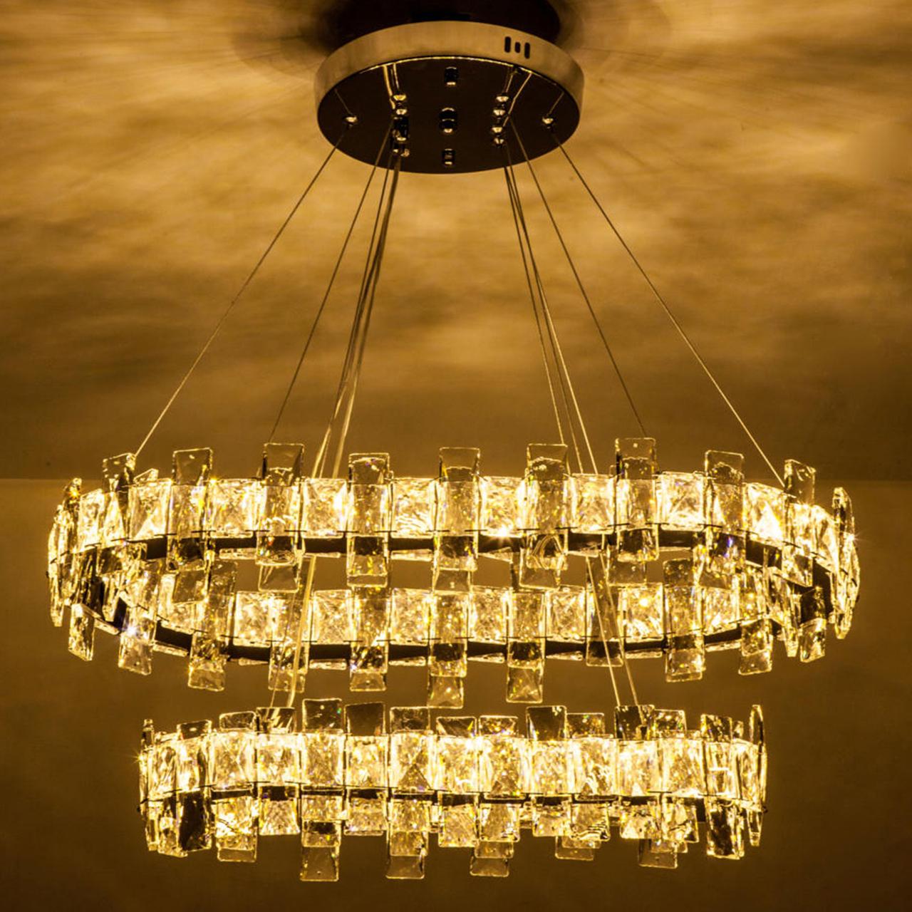 Подвесной светильник LED4U 8006/63*33+43*15 CG Овал