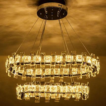 Подвесной светильник LED4U 8006/63*33+43*15 CG Овал, фото 2