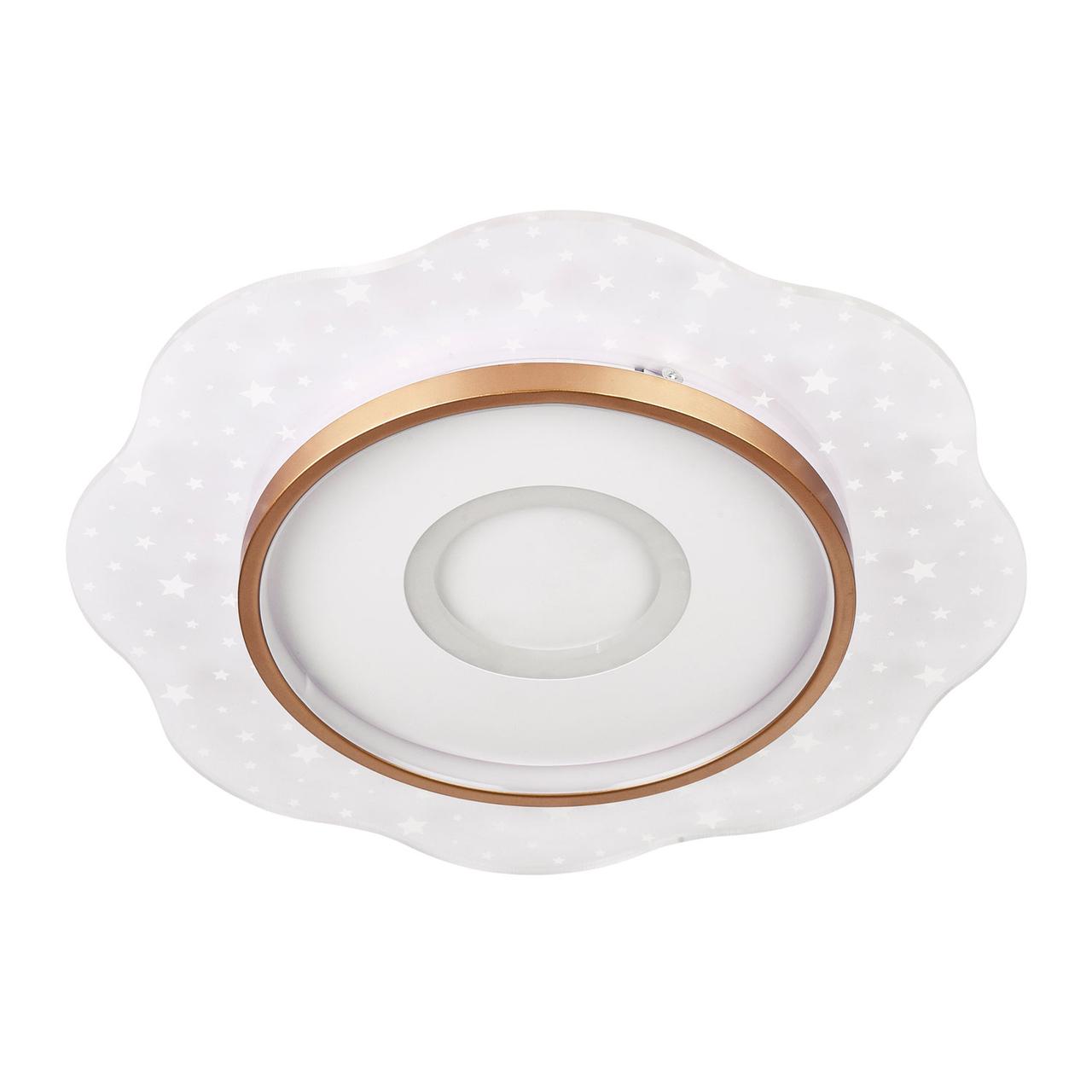 Потолочный cветильник LED4U L1028-500 WH-GD