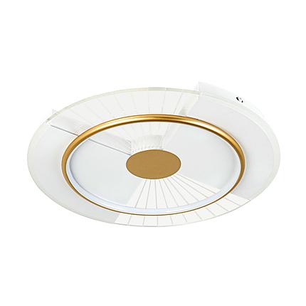 Потолочный cветильник LED4U L1023-500 WH-GD, фото 2