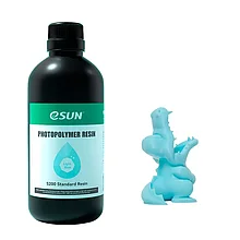 Фотополимерная смола eSUN S200 Standard Light Blue, светло-голубая (0,5 кг)