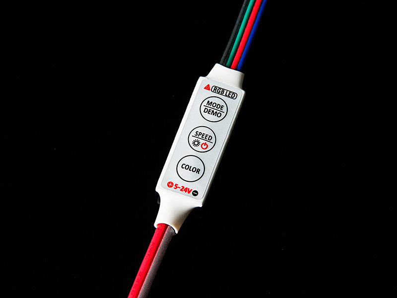 Контроллер RGB мини 12/24V 72/144W