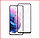 Защитное стекло OG для Samsung Galaxy S22 черный SM-S901 (c полной проклейкой), фото 2