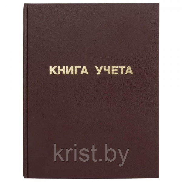 Книга учета Staff, А4, 96л, клетка, сшивка, офсет