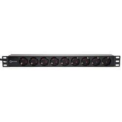 5bites PDU919A-04 Блок розеток 9S / AL / 1U / 19" / 2M*3G*1.5MM2 / VDE