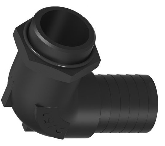 Всасывающий фитинг 5RE11290112M (G1 1/2; 90°; 38мм), фото 2