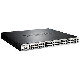 D-Link DGS-1210-52MP/ME/B2A PROJ Управляемый L2 коммутатор с 48 портами 10/100/1000Base-T и 4 портами