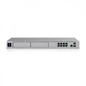 UBIQUITI UDM-Pro-Max Маршрутизатор, 1*SFP+, 8*1Gbit RJ45,1*SFP+ WAN, 1*2.5Gbit RJ45 WAN, 128GB SSD, 2*3.5" NVR