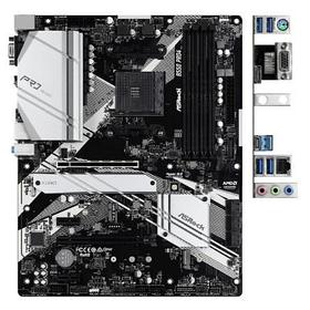 MB ASRock B550 PRO4 Soc-AM4 (B550) 2xPCI-Ex16 2xPCI-Ex1 2xM.2+M.2(WiFi/BT) 1GbE LAN 2xARGB+2xRGB RAID 0/1/10