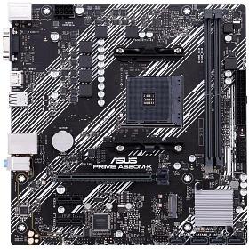 MB ASUS PRIME A520M-K Soc-AM4 (A520) 1xPCI-E 3.0x16 2xPCI-E 3.0x1 M.2 2xDDR4 4600Mhz VGA+HDMI mATX RTL