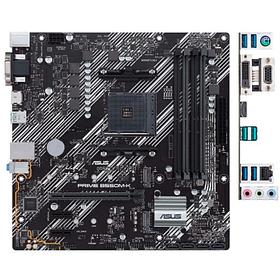 MB ASUS PRIME B550M-K ARGB Soc-AM4 (B550) 2xPCI-Ex16 PCI-Ex1 2xM.2 1GbE LAN 3xARGB RAID 0/1/10 2xDDR4 5100MHz