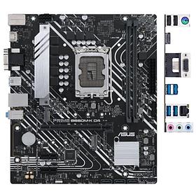 MB ASUS PRIME B660M-K D4 Soc-1700 (B660) PCI-E 4.0x16 2xPCI-Ex1 2xUltra M.2 2xDDR4 5333MHz VGA+HDMI mATX RTL