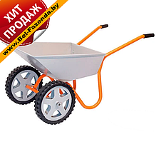 Тачка строительно-садовая ТССР-2 (120л, 360 кг) (литая резина)