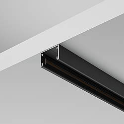 Шинопровод магнитный 3м накладной Basity, черный Maytoni Busbar trunkings Basity TRX172-113B