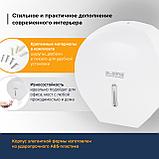 Диспенсер для туалетной бумаги LAIMA система T2, малый, белый, пластик, фото 8