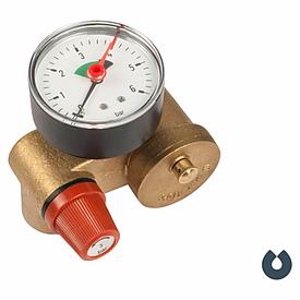 Группа безопасности котла UNIPUMP 1"-3/4" КОМПАКТ