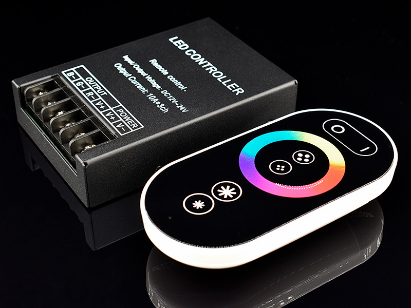 Контроллер RGB RF (радио) сенсорный 12/24V 360/720W