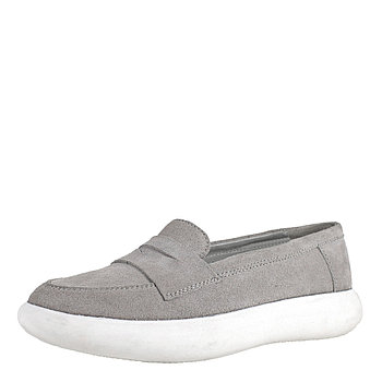 Туфли женские кожаные арт.131979-Серый,р-ры:36-41