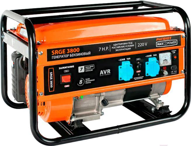 Генератор Patriot Max Power SRGE 3800