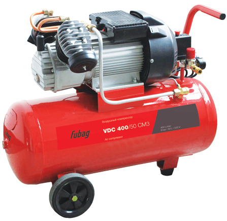 Компрессор Fubag VDC 400/50 CM3 красный