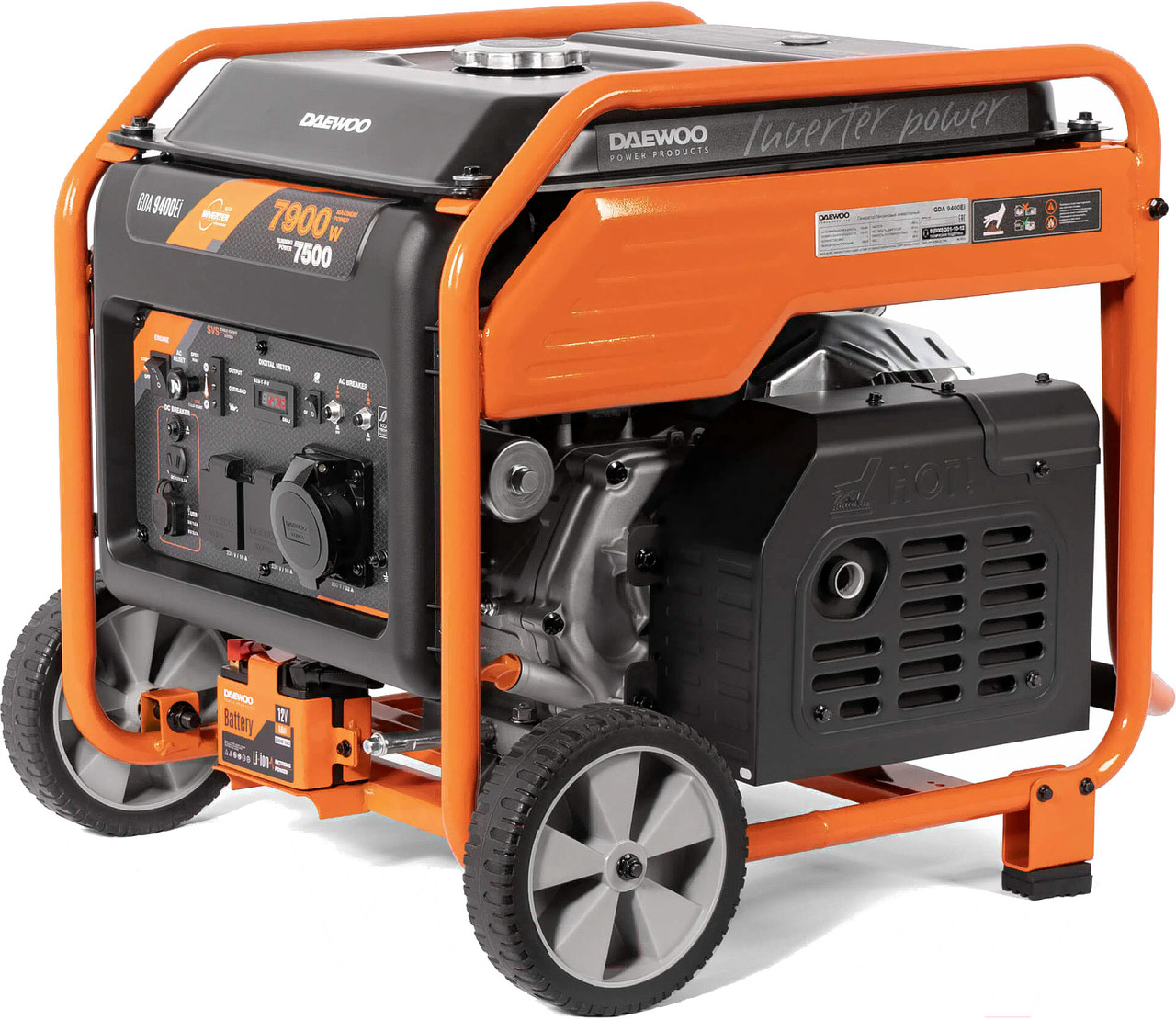 Генератор Daewoo Power GDA 9400Ei