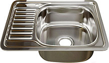 Кухонная мойка Mixline 532311 (правая, декор, 0.8 мм)