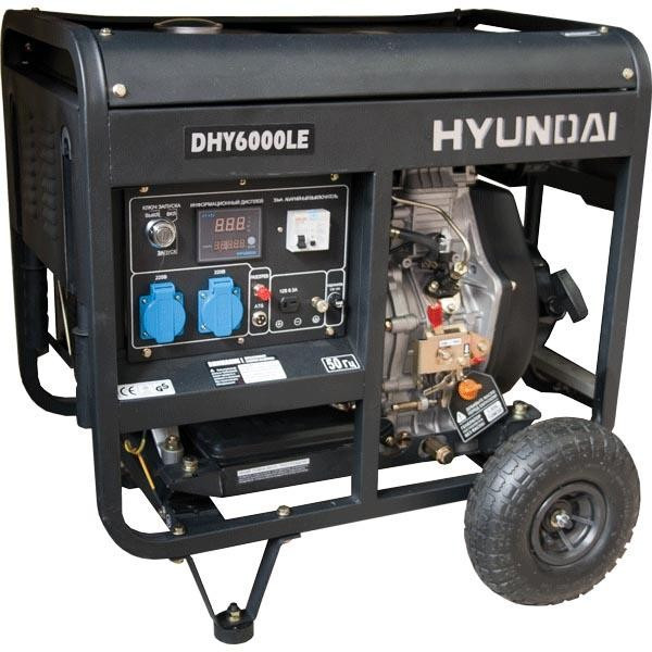 Генератор Hyundai DHY 6000LE