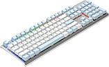 Клавиатура A4Tech Fstyler FS100 Neon (серебристый/голубой), фото 5