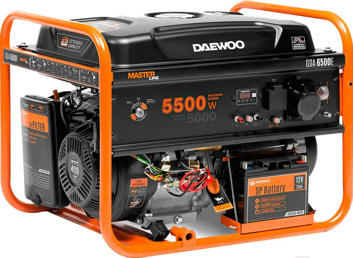 Генератор Daewoo Power GDA 6500E