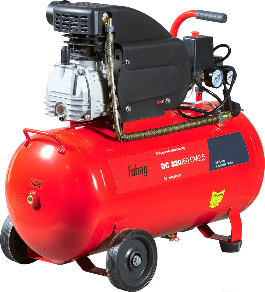 Компрессор Fubag DC 320/50 CM2.5 красный