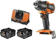 AEG Powertools Гайковерт BSS18MTF12BL-402C 4935479664 (с 2-мя АКБ, кейс)