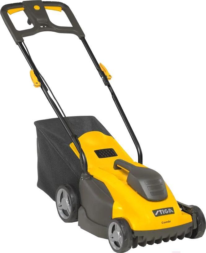 Газонокосилка Stiga Combi 336C 294340068/ST1 желтый, серый, черный