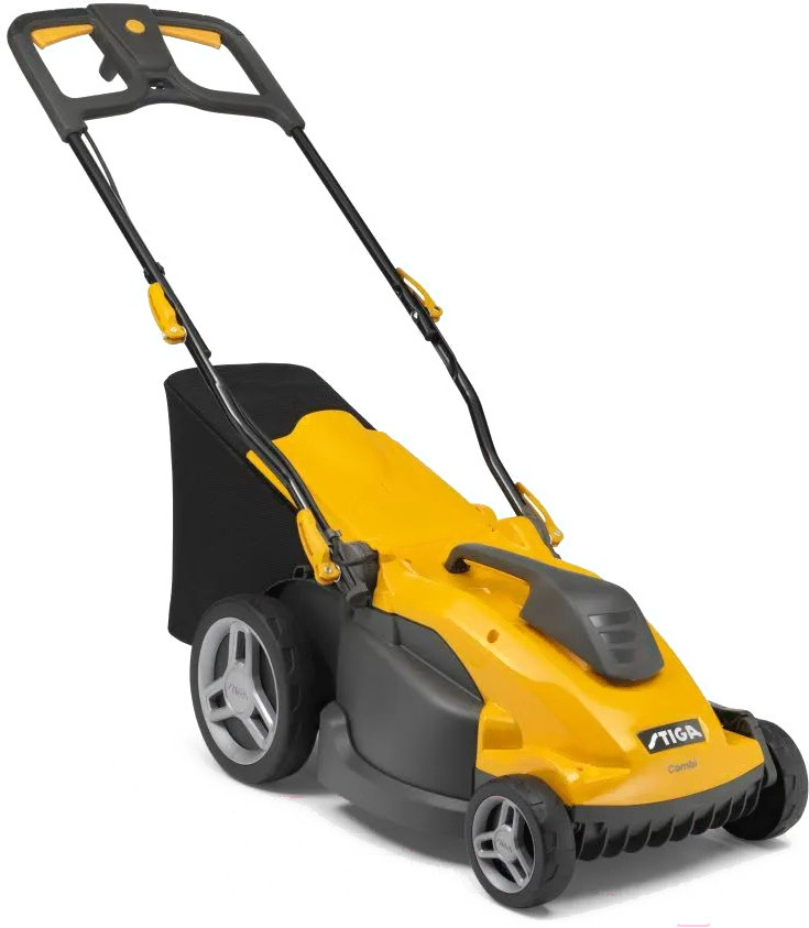 Газонокосилка Stiga Combi 340C 294380068/ST2 желтый, серый, черный