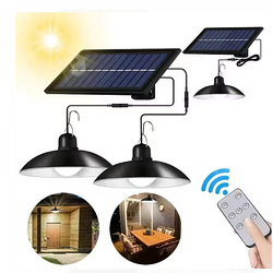 Уличный подвесной светильник на солнечной батарее Led Flood Ligjt Solar (2 шт в комплекте)