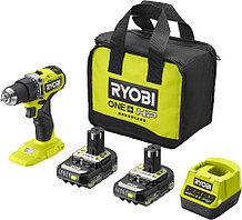 Ryobi Дрель-шуруповерт HP RDD18C-220S 5133004980 (с 2-мя АКБ)