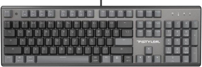 Клавиатура A4Tech Fstyler FS100 Neon (серый/черный)