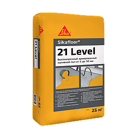 Sikafloor-21 Level (25 кг) - стяжка наливная (промышленный самонивелир) для полов с добавлением фибры