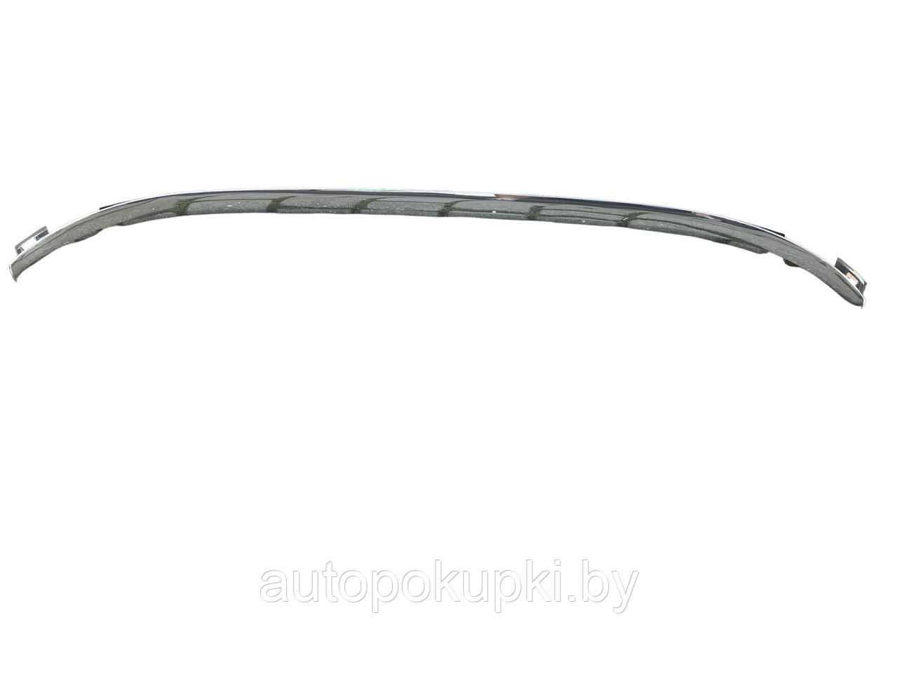 Молдинг хромированный переднего бампера Peugeot 407, 2004-2008