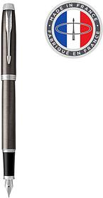 Ручка перьев. Parker IM Core F321 (1931650) Dark Espresso CT F сталь нержавеющая подар.кор.