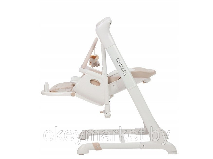 Стульчик для кормления Carrello Cascata | Cream Beige - фото 5 - id-p237727022