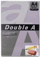 Бумага цветная Double A Lavender, А4, 80 г/м, сиреневая, 100 листов
