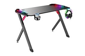 Стол GAMING SPIRIT RGB BLACK 64389 DEFENDER